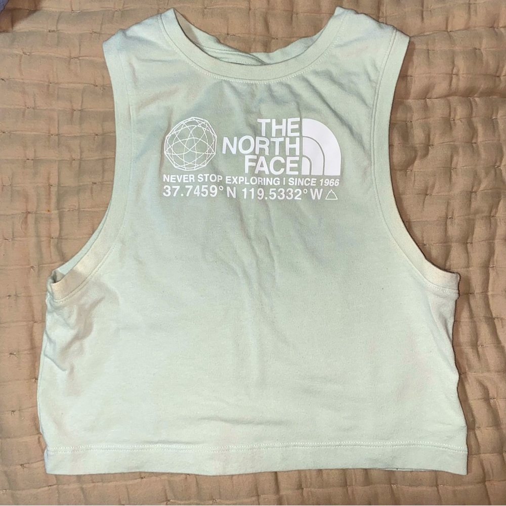 The north face cropped muscle top